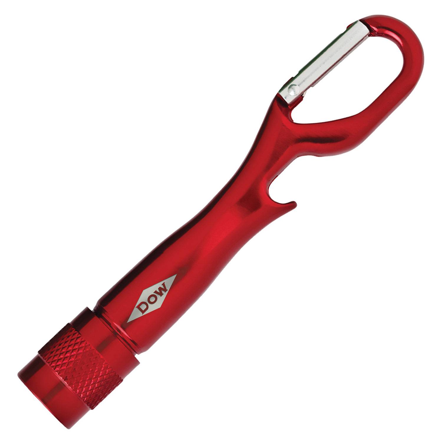 2458 Mini Carabiner Clip Light Bottle Opener