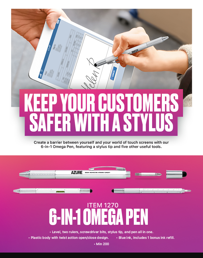 Stylus Pen2<br><p2>for additional personalization, contact us at <a  data-cke-saved-href='mailto:service@alexandermc.com?&subject=Flyer Personalization-Stylus Pen2&body=Hello, I would like to have my company information added to the Stylus Pen2 flyer. ATTN DISTRIBUTORS: Please provide your contact info, and attach your logo. For custom virtuals, please attach your customers logo as well.' href='mailto:service@alexandermc.com?&subject=Flyer Personalization-Stylus Pen2&body=Hello, I would like to have my company information added to the Stylus Pen2 flyer. ATTN DISTRIBUTORS: Please provide your contact info, and attach your logo. For custom virtuals, please attach your customers logo as well.'>service@alexandermc.com</p></a>